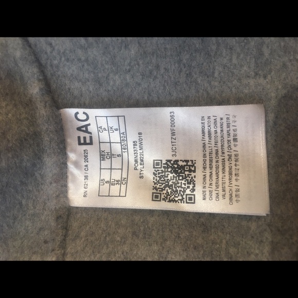 GUESS wool coat, light gray - Picture 4 of 5